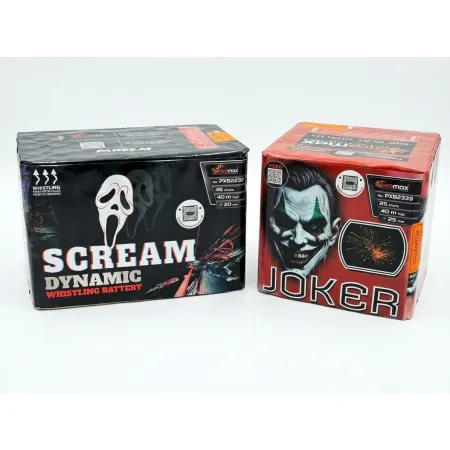 ZESTAW WYRZUTNI JOKER PXB2339 + SCREAM PXB2232